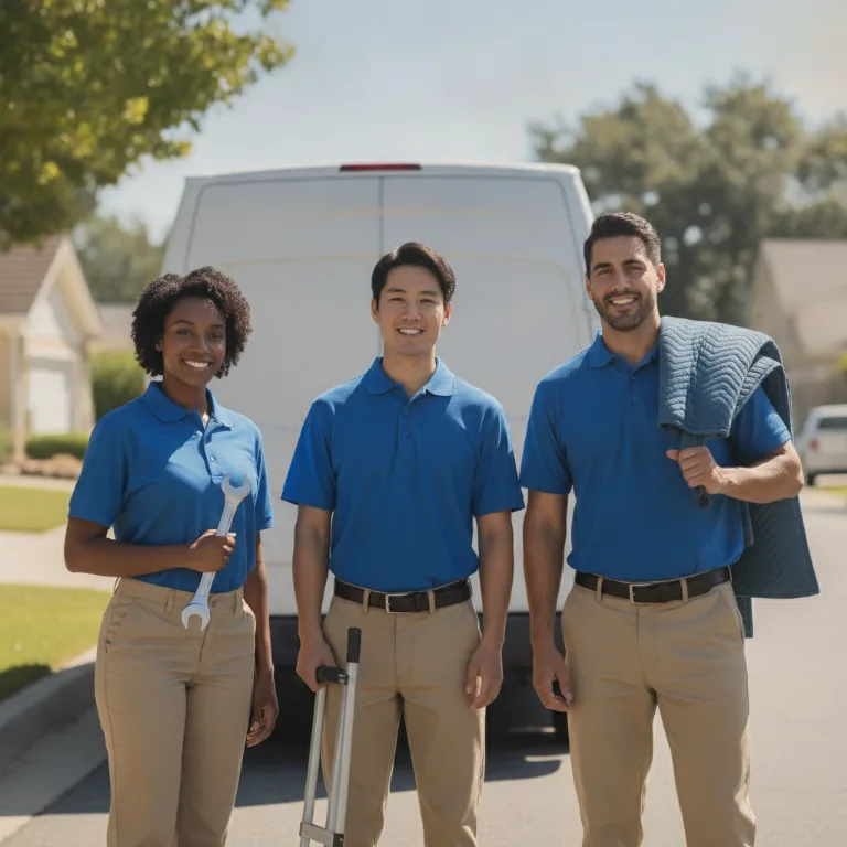 Moving Company team in Great Malvern
